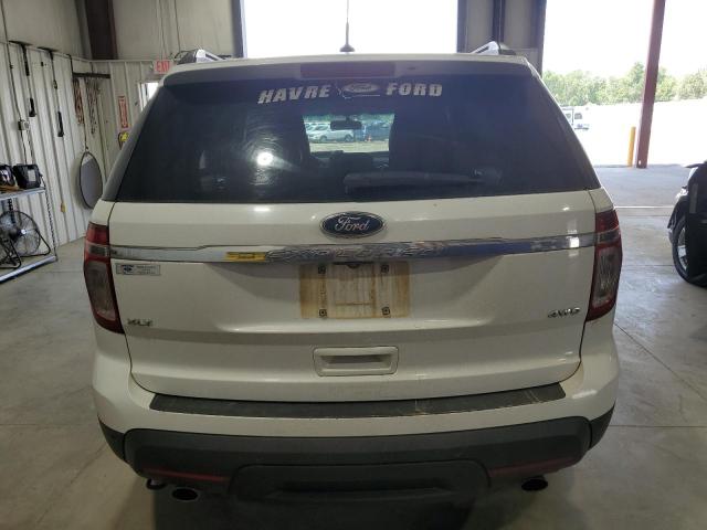 1FM5K8D81DGC30251 - 2013 FORD EXPLORER XLT Weiß Foto 6