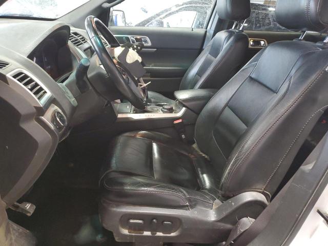 1FM5K8D81DGC30251 - 2013 FORD EXPLORER XLT Weiß Foto 7