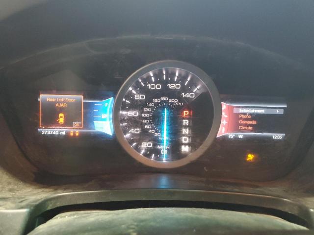 1FM5K8D81DGC30251 - 2013 FORD EXPLORER XLT Weiß Foto 9