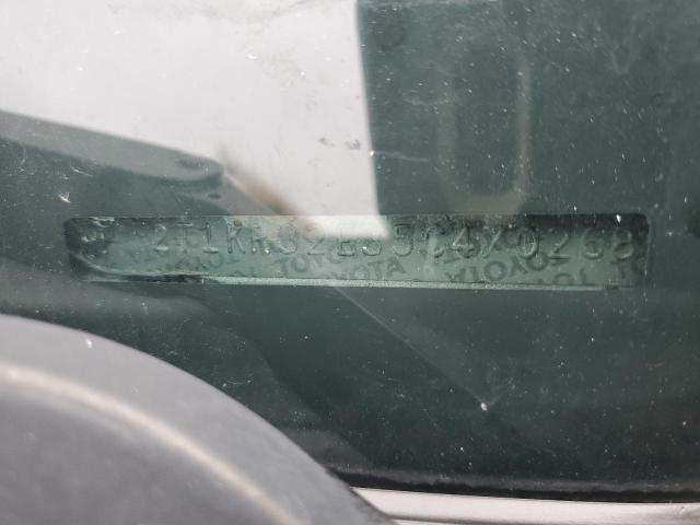 2T1KR32E35C470268 - 2005 TOYOTA COROLLA MA XR SILVER photo 12