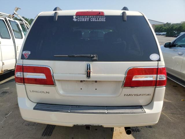 5LMFL28598LJ09489 - 2008 LINCOLN NAVIGATOR L WHITE photo 6