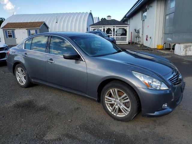 JN1DV6AR2CM861490 - 2012 INFINITI G25 GRAY photo 4