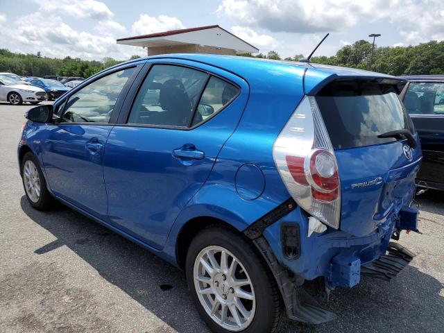 JTDKDTB36E1564775 - 2014 TOYOTA PRIUS C BLUE photo 2