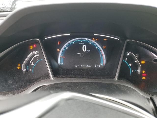 19XFC1F73KE205561 - 2019 HONDA CIVIC EXL GRAY photo 9