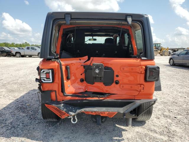 1C4HJXDG7KW504612 - 2019 JEEP WRANGLER U SPORT ORANGE photo 6