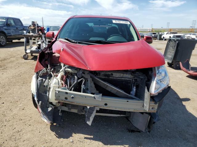 3N1CN7AP8EL854685 - 2014 NISSAN VERSA S RED photo 5