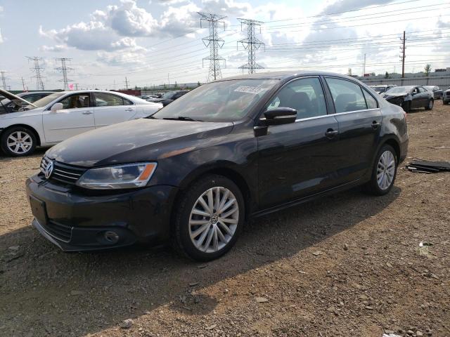 3VWLX7AJXBM032055 - 2011 VOLKSWAGEN JETTA SEL BLACK photo 1