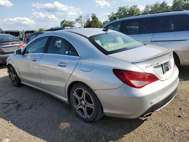 WDDSJ4GB7EN112458 - 2014 MERCEDES-BENZ CLA 250 4MATIC SILVER photo 2