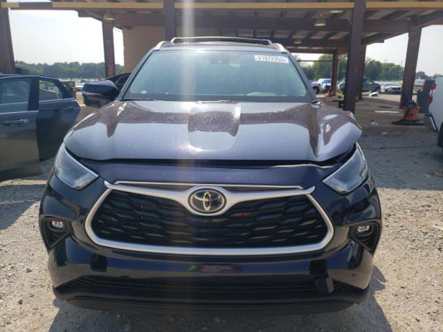 5TDGZRBH9NS183821 - 2022 TOYOTA HIGHLANDER XLE Mavi foto 5