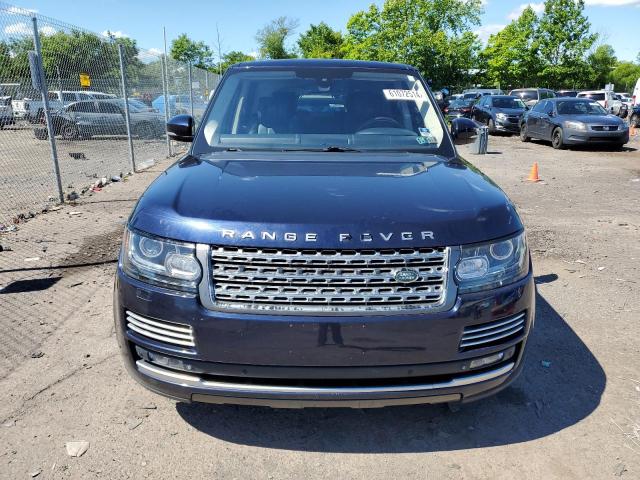 SALGV2TF4EA179858 - 2014 LAND ROVER RANGE ROVE AUTOBIOGRAPHY BLUE photo 5