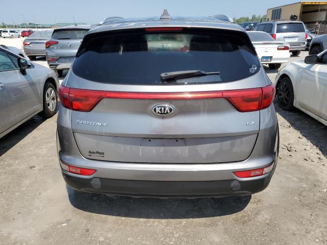 KNDPN3AC3H7050520 - 2017 KIA SPORTAGE EX GRAY photo 6