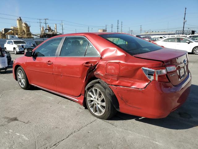 4T1BF1FK8CU595842 - 2012 TOYOTA CAMRY BASE Rot Foto 2