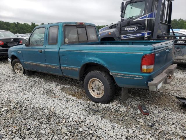 1FTCR14A8RPB09712 - 1994 FORD RANGER SUPER CAB GREEN photo 2