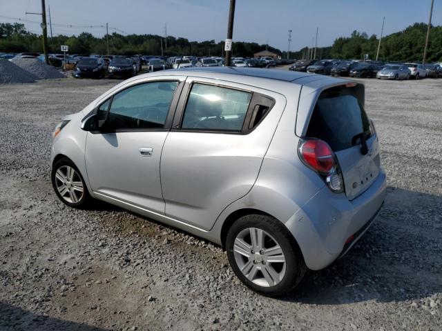 KL8CD6S91EC569907 - 2014 CHEVROLET SPARK 1LT SILVER photo 2