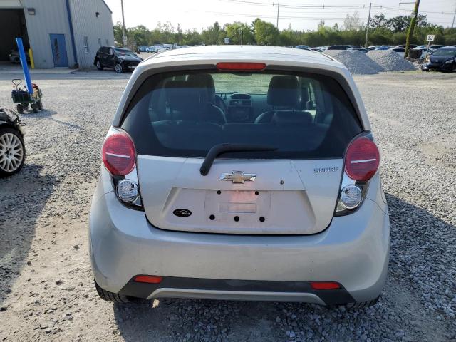 KL8CD6S91EC569907 - 2014 CHEVROLET SPARK 1LT SILVER photo 6