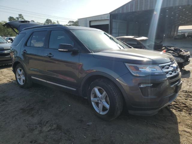 1FM5K7D81JGC84977 - 2018 FORD EXPLORER XLT Gris photo 4