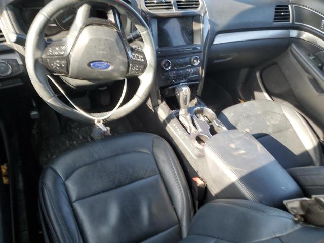 1FM5K7D81JGC84977 - 2018 FORD EXPLORER XLT Gris photo 8