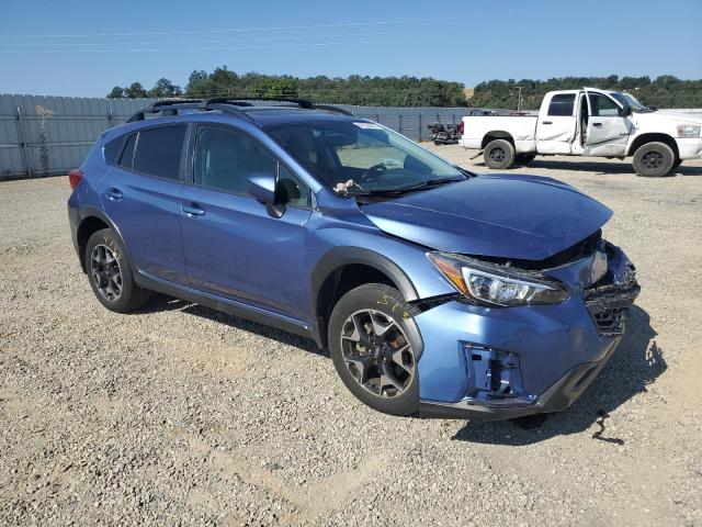 JF2GTAEC9KH281316 - 2019 SUBARU CROSSTREK PREMIUM BLUE photo 4