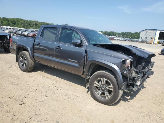 5TFCZ5AN5HX077234 - 2017 TOYOTA TACOMA DOUBLE CAB CHARCOAL photo 4