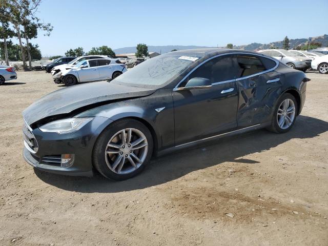 5YJSA1DN3CFP02708 - 2012 TESLA MODEL S BLACK photo 1