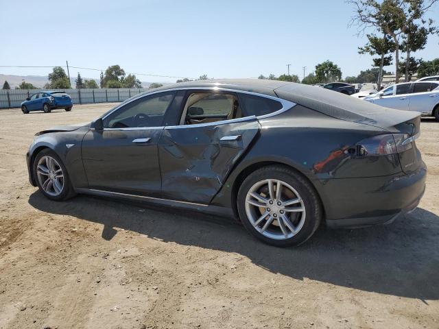 5YJSA1DN3CFP02708 - 2012 TESLA MODEL S BLACK photo 2