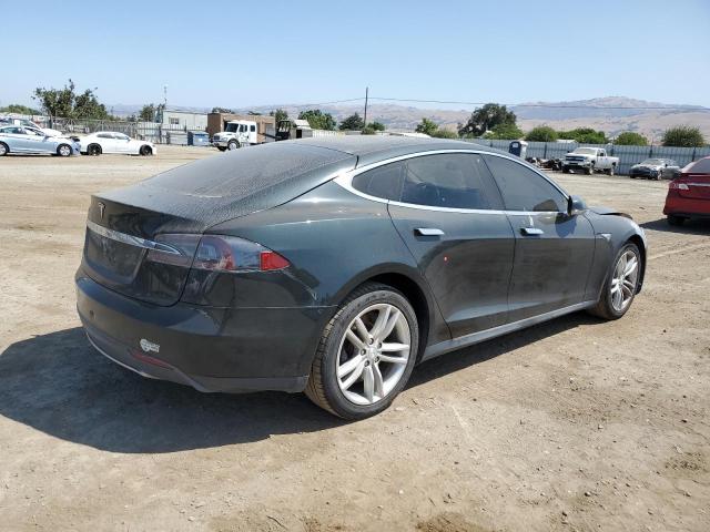 5YJSA1DN3CFP02708 - 2012 TESLA MODEL S BLACK photo 3