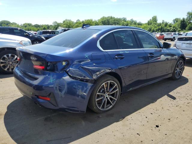 3MW5R7J09L8B33270 - 2020 BMW 330XI BLUE photo 3