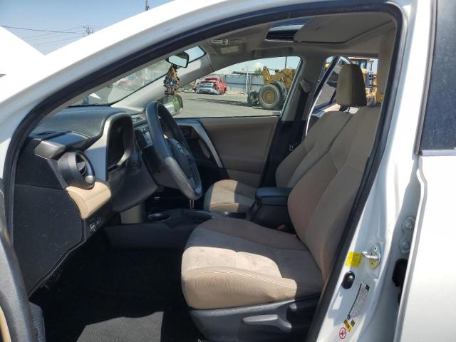 JTMWFREV9DD018657 - 2013 TOYOTA RAV4 XLE WHITE photo 7