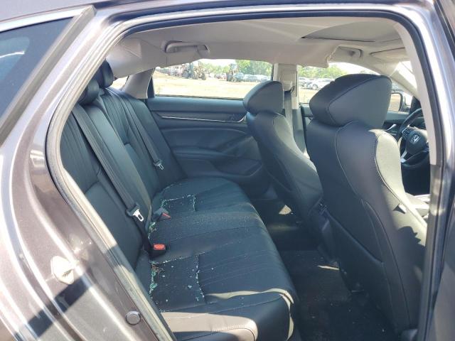 1HGCV1F55KA011503 - 2019 HONDA ACCORD EXL Մոխրագույն լուսանկար 10