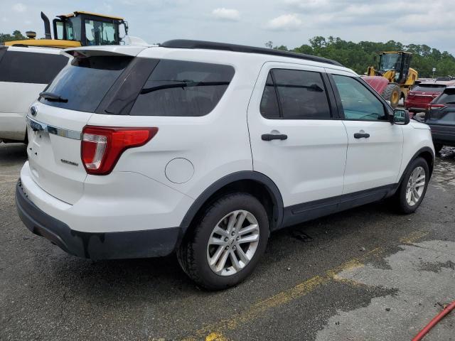 1FM5K7B88GGD14844 - 2016 FORD EXPLORER WHITE photo 3