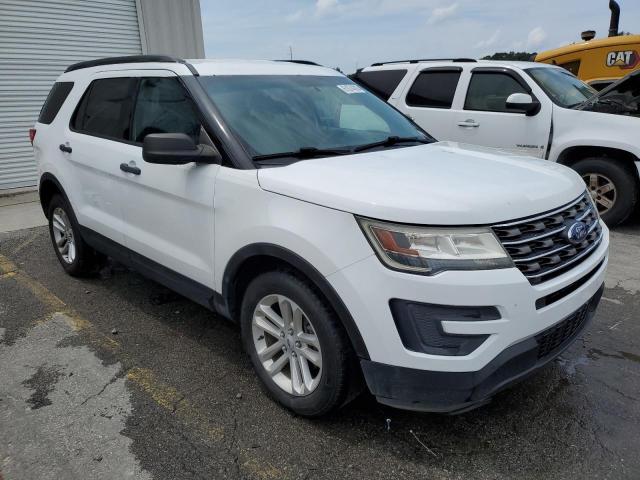 1FM5K7B88GGD14844 - 2016 FORD EXPLORER WHITE photo 4