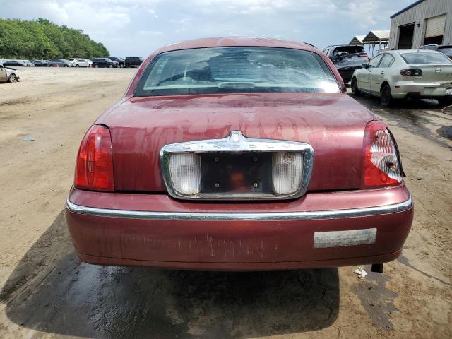1LNFM81W6WY678032 - 1998 LINCOLN TOWN CAR EXECUTIVE BURGUNDY photo 6