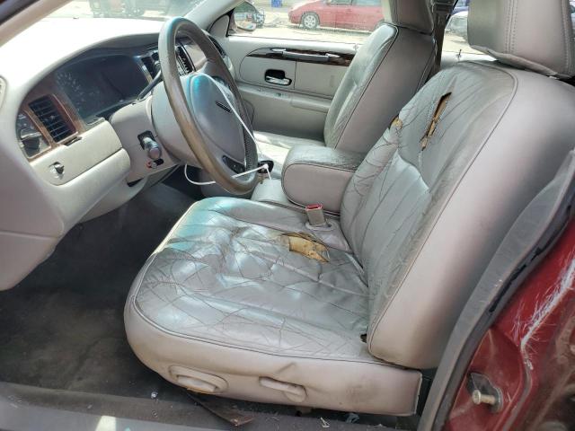 1LNFM81W6WY678032 - 1998 LINCOLN TOWN CAR EXECUTIVE BURGUNDY photo 7