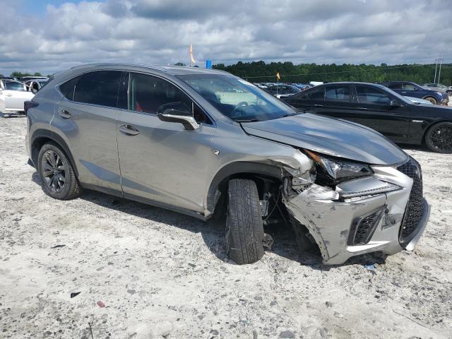 JTJYARBZ5J2114160 - 2018 LEXUS NX 300 BASE ვერცხლისფერი ფოტო 4