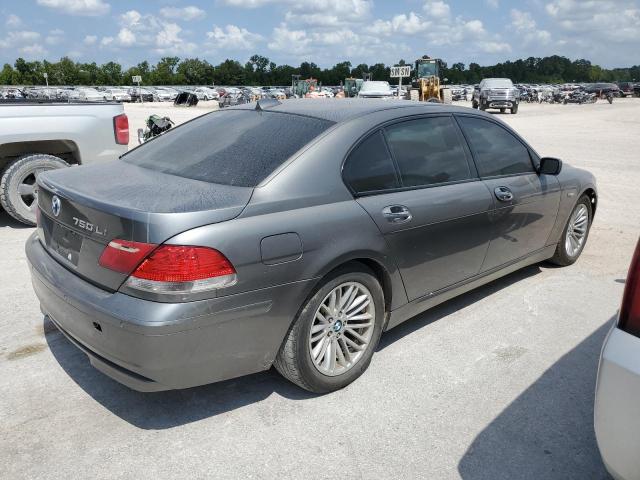 WBAHN83507DT70410 - 2007 BMW 750 GRAY photo 3