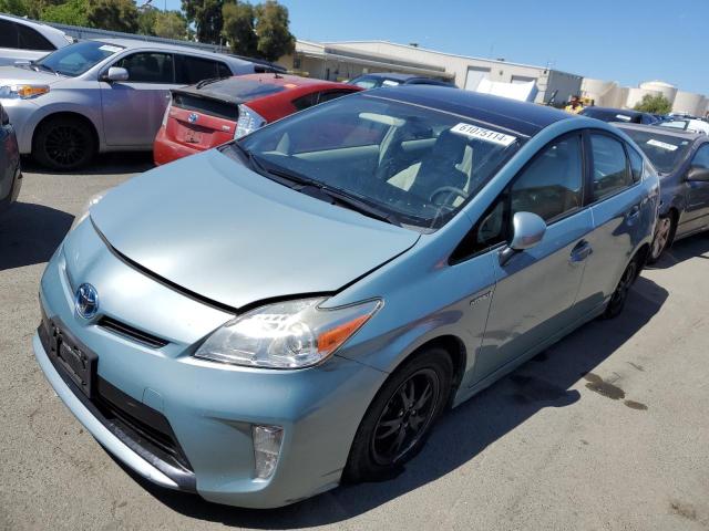 JTDKN3DU5E1769961 - 2014 TOYOTA PRIUS TURQUOISE photo 1