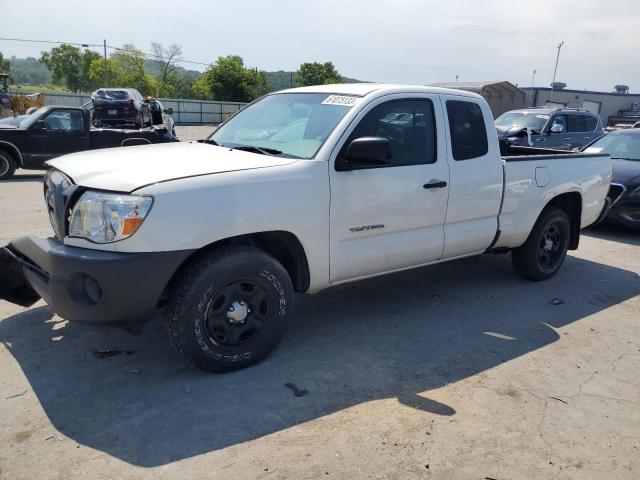 5TETX22N57Z333589 - 2007 TOYOTA TACOMA ACCESS CAB WHITE photo 1