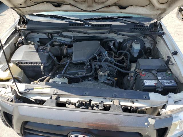 5TETX22N57Z333589 - 2007 TOYOTA TACOMA ACCESS CAB თეთრი ფოტო 11