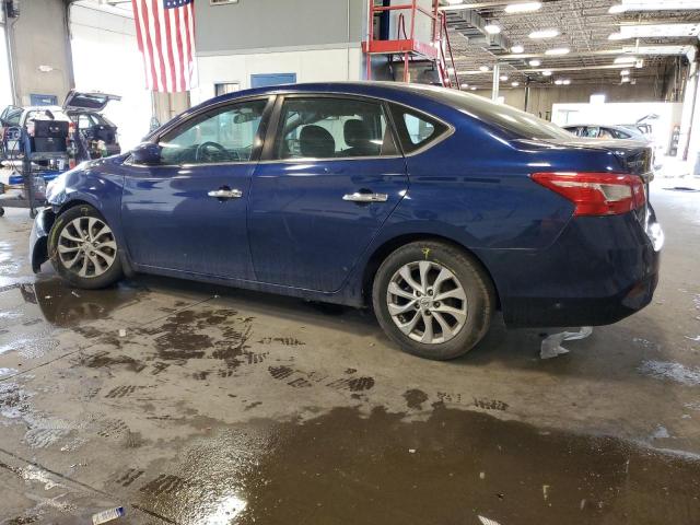 3N1AB7AP1KY271194 - 2019 NISSAN SENTRA S ლურჯი ფოტო 2