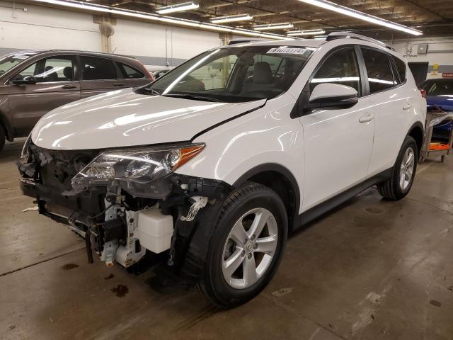 JTMWFREV6D5013829 - 2013 TOYOTA RAV4 XLE WHITE photo 1