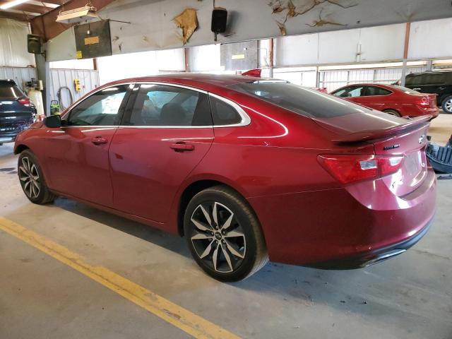 1G1ZG5ST8NF152760 - 2022 CHEVROLET MALIBU RS RED photo 2