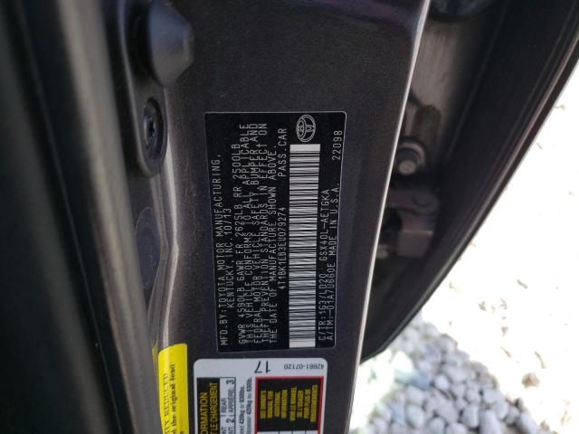 4T1BK1EB3EU079274 - 2014 TOYOTA AVALON BASE 石墨色 照片 13