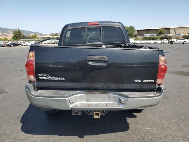 5TELU42N06Z283459 - 2006 TOYOTA TACOMA DOUBLE CAB BLACK photo 6