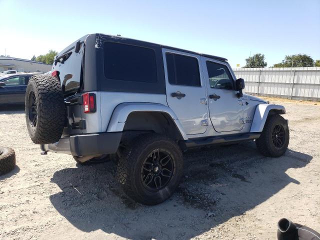 1C4BJWEG2GL305989 - 2016 JEEP WRANGLER U SAHARA Արծաթագույն լուսանկար 3