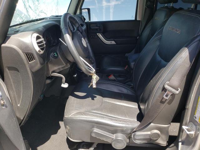 1C4BJWEG2GL305989 - 2016 JEEP WRANGLER U SAHARA Արծաթագույն լուսանկար 7