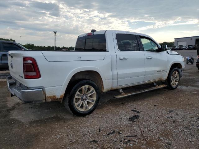 1C6SRFKT1KN609524 - 2019 RAM 1500 LONGHORN WHITE photo 3