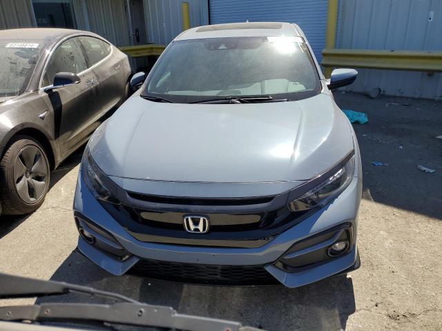 SHHFK7H91MU415530 - 2021 HONDA CIVIC SPORT TOURING GRAY photo 5