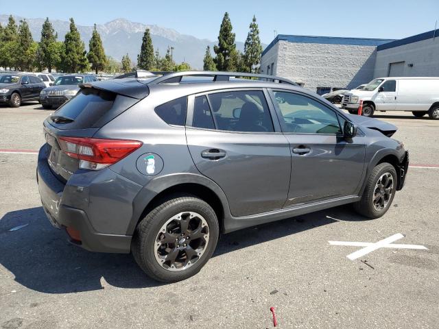 JF2GTAEC6M8218239 - 2021 SUBARU CROSSTREK PREMIUM GRAY photo 3