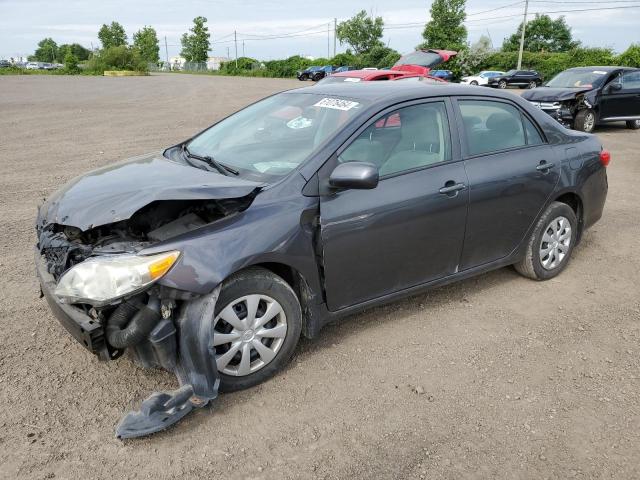 2T1BU4EE2BC557770 - 2011 TOYOTA COROLLA BASE CHARCOAL photo 1