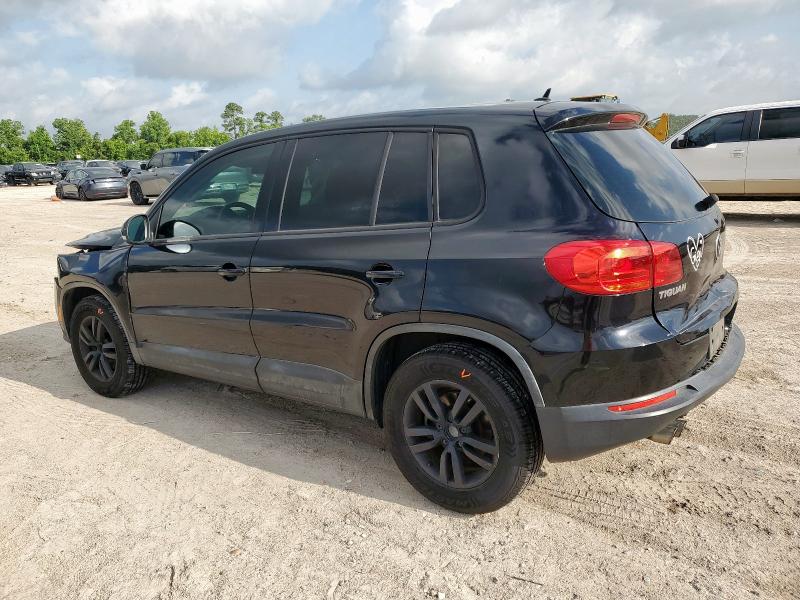 WVGAV3AX6DW594997 - 2013 VOLKSWAGEN TIGUAN S BLACK photo 2